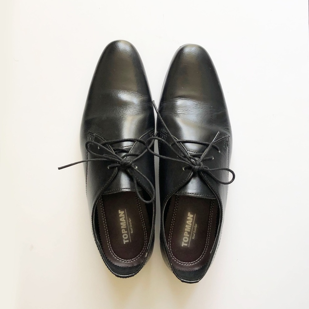 Leather Derby Shoes – Topman
